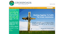Desktop Screenshot of crossroadsfellowship.us