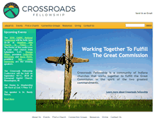 Tablet Screenshot of crossroadsfellowship.us